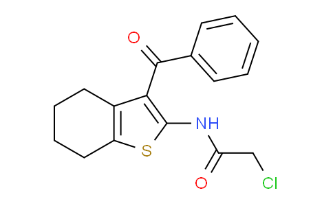MC683995 | 40312-37-6 | N-(3-Benzoyl-4,5,6,7-tetrahydrobenzo[b]thiophen-2-yl)-2-chloroacetamide
