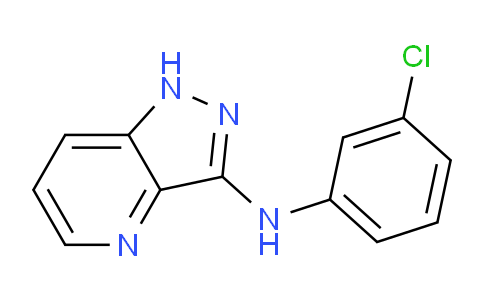 CAS No. 1041614-20-3, N-(3-Chlorophenyl)-1H-pyrazolo[4,3-b]pyridin-3-amine