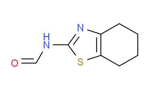 CAS No. 255842-07-0, N-(4,5,6,7-Tetrahydrobenzo[d]thiazol-2-yl)formamide