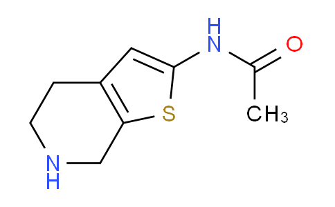 CAS No. 1369966-94-8, N-(4,5,6,7-Tetrahydrothieno[2,3-c]pyridin-2-yl)acetamide