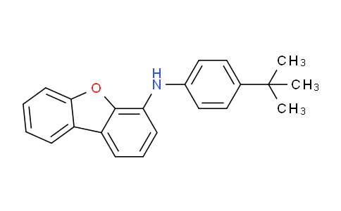 CAS No. 1438401-13-8, N-(4-(tert-Butyl)phenyl)dibenzo[b,d]furan-4-amine