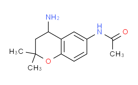 CAS No. 927970-47-6, N-(4-Amino-2,2-dimethylchroman-6-yl)acetamide