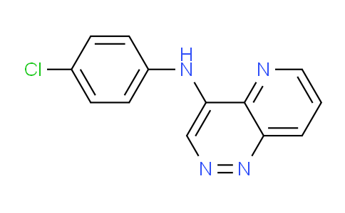 CAS No. 67678-89-1, N-(4-Chlorophenyl)pyrido[3,2-c]pyridazin-4-amine