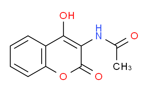 CAS No. 13948-45-3, N-(4-Hydroxy-2-oxo-2H-chromen-3-yl)acetamide