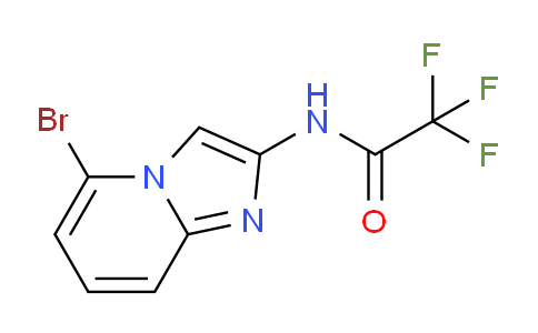 CAS No. 1936365-02-4, N-(5-Bromoimidazo[1,2-a]pyridin-2-yl)-2,2,2-trifluoroacetamide