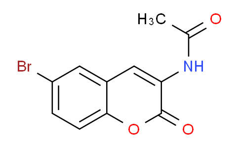 CAS No. 33404-13-6, N-(6-Bromo-2-oxo-2H-chromen-3-yl)acetamide