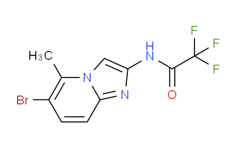 CAS No. 947248-69-3, N-(6-Bromo-5-methylimidazo[1,2-a]pyridin-2-yl)-2,2,2-trifluoroacetamide