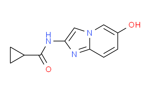 CAS No. 1195782-21-8, N-(6-Hydroxyimidazo[1,2-a]pyridin-2-yl)cyclopropanecarboxamide
