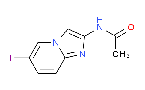 CAS No. 690258-22-1, N-(6-Iodoimidazo[1,2-a]pyridin-2-yl)acetamide
