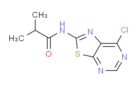 CAS No. 1707391-98-7, N-(7-Chlorothiazolo[5,4-d]pyrimidin-2-yl)isobutyramide