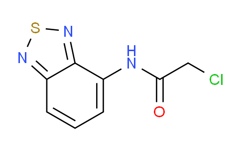 CAS No. 175203-29-9, N-(Benzo[c][1,2,5]thiadiazol-4-yl)-2-chloroacetamide