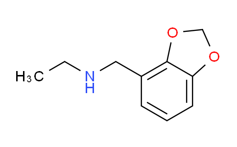 CAS No. 1154217-75-0, N-(Benzo[d][1,3]dioxol-4-ylmethyl)ethanamine
