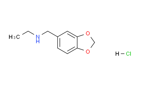 CAS No. 1158409-86-9, N-(Benzo[d][1,3]dioxol-5-ylmethyl)ethanamine hydrochloride