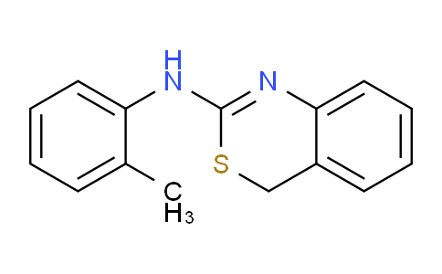 CAS No. 108288-50-2, N-(o-Tolyl)-4H-benzo[d][1,3]thiazin-2-amine