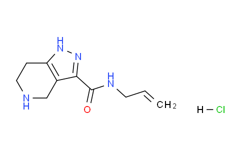 CAS No. 1220037-00-2, N-Allyl-4,5,6,7-tetrahydro-1H-pyrazolo[4,3-c]pyridine-3-carboxamide hydrochloride