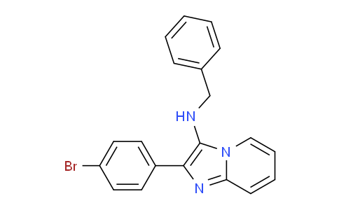 CAS No. 1369958-70-2, N-Benzyl-2-(4-bromophenyl)imidazo[1,2-a]pyridin-3-amine