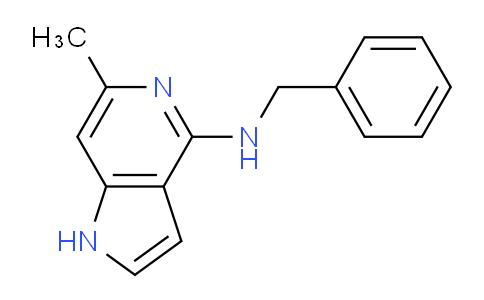 CAS No. 178268-87-6, N-Benzyl-6-methyl-1H-pyrrolo[3,2-c]pyridin-4-amine