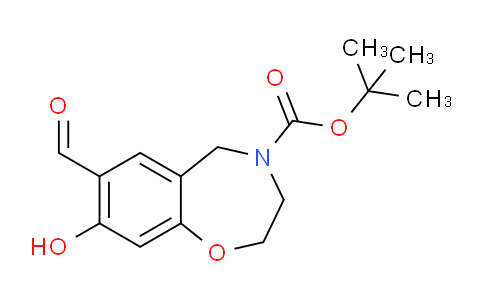 CAS No. 1823551-73-0, N-Boc-8-hydroxy-2,3,4,5-tetrahydrobenzo[f][1,4]oxazepine-7-carbaldehyde