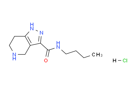 CAS No. 1220018-29-0, N-Butyl-4,5,6,7-tetrahydro-1H-pyrazolo[4,3-c]pyridine-3-carboxamide hydrochloride
