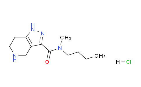 CAS No. 1220017-77-5, N-Butyl-N-methyl-4,5,6,7-tetrahydro-1H-pyrazolo[4,3-c]pyridine-3-carboxamide hydrochloride