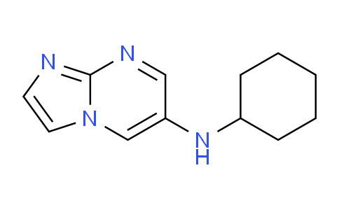 CAS No. 1205125-46-7, N-Cyclohexylimidazo[1,2-a]pyrimidin-6-amine