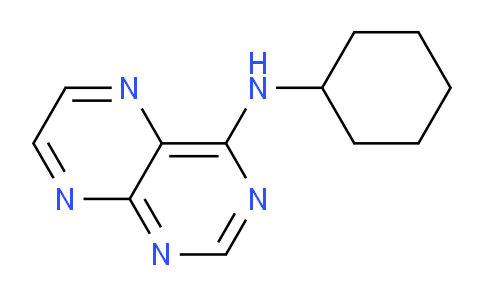 CAS No. 100139-22-8, N-Cyclohexylpteridin-4-amine