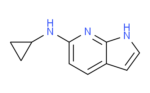 CAS No. 1018441-18-3, N-Cyclopropyl-1H-pyrrolo[2,3-b]pyridin-6-amine