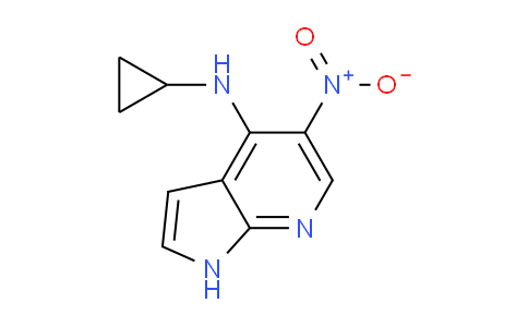 CAS No. 1447607-71-7, N-Cyclopropyl-5-nitro-1H-pyrrolo[2,3-b]pyridin-4-amine
