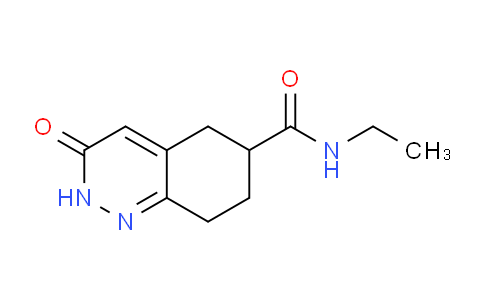 CAS No. 1707571-87-6, N-Ethyl-3-oxo-2,3,5,6,7,8-hexahydrocinnoline-6-carboxamide