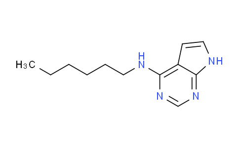 CAS No. 57357-98-9, N-Hexyl-7H-pyrrolo[2,3-d]pyrimidin-4-amine