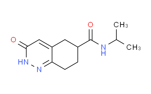 CAS No. 1706428-93-4, N-Isopropyl-3-oxo-2,3,5,6,7,8-hexahydrocinnoline-6-carboxamide