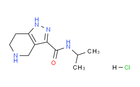 CAS No. 1220036-91-8, N-Isopropyl-4,5,6,7-tetrahydro-1H-pyrazolo[4,3-c]pyridine-3-carboxamide hydrochloride
