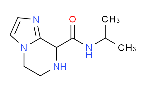 CAS No. 1706418-81-6, N-Isopropyl-5,6,7,8-tetrahydroimidazo[1,2-a]pyrazine-8-carboxamide