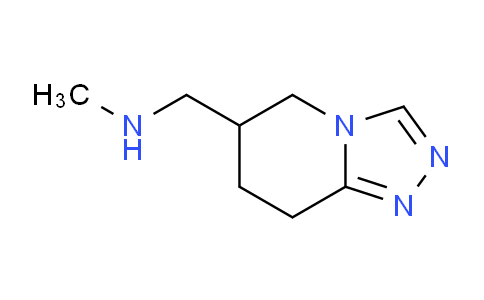 CAS No. 1365958-63-9, N-Methyl-1-(5,6,7,8-tetrahydro-[1,2,4]triazolo[4,3-a]pyridin-6-yl)methanamine
