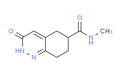 CAS No. 1713714-16-9, N-Methyl-3-oxo-2,3,5,6,7,8-hexahydrocinnoline-6-carboxamide