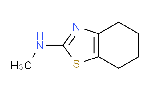 CAS No. 40534-18-7, N-Methyl-4,5,6,7-tetrahydrobenzo[d]thiazol-2-amine