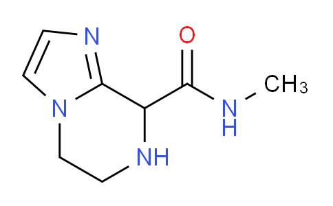 CAS No. 1706428-88-7, N-Methyl-5,6,7,8-tetrahydroimidazo[1,2-a]pyrazine-8-carboxamide