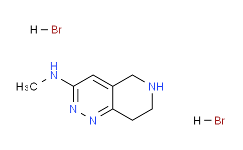 CAS No. 1474036-15-1, N-Methyl-5,6,7,8-tetrahydropyrido[4,3-c]pyridazin-3-amine dihydrobromide