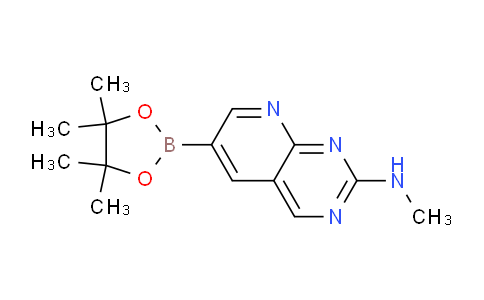 CAS No. 882670-91-9, N-Methyl-6-(4,4,5,5-tetramethyl-1,3,2-dioxaborolan-2-yl)pyrido[2,3-d]pyrimidin-2-amine