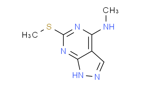 CAS No. 5444-28-0, N-Methyl-6-(methylthio)-1H-pyrazolo[3,4-d]pyrimidin-4-amine