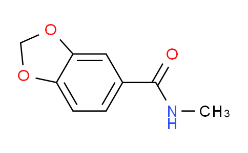 CAS No. 15777-84-1, N-Methylbenzo[d][1,3]dioxole-5-carboxamide