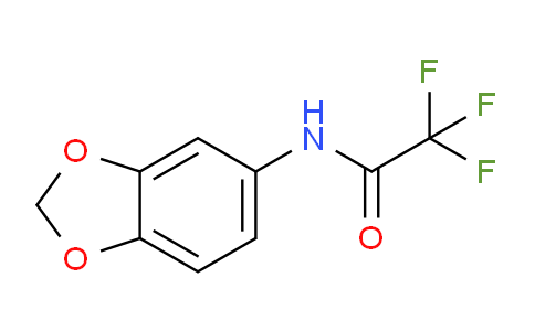 CAS No. 85575-56-0, N-Trifluoroacetyl-3,4-(methylenedioxy)aniline