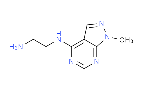 CAS No. 864871-66-9, N1-(1-Methyl-1H-pyrazolo[3,4-d]pyrimidin-4-yl)ethane-1,2-diamine