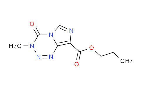 CAS No. 849939-96-4, Propyl 3-methyl-4-oxo-3,4-dihydroimidazo[5,1-d][1,2,3,5]tetrazine-8-carboxylate