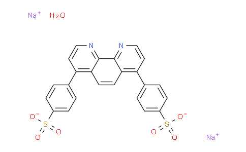 CAS No. 949162-66-7, Sodium 4,4'-(1,10-phenanthroline-4,7-diyl)dibenzenesulfonate xhydrate