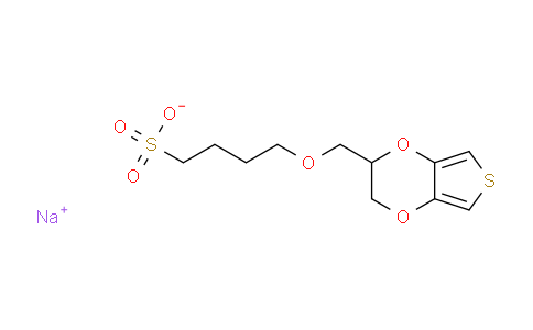 CAS No. 204444-01-9, Sodium 4-((2,3-dihydrothieno[3,4-b][1,4]dioxin-2-yl)methoxy)butane-1-sulfonate
