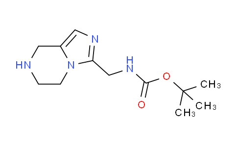 CAS No. 1372533-91-9, tert-Butyl ((5,6,7,8-tetrahydroimidazo[1,5-a]pyrazin-3-yl)methyl)carbamate