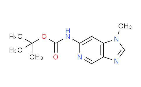 CAS No. 914952-39-9, tert-Butyl (1-methyl-1H-imidazo[4,5-c]pyridin-6-yl)carbamate