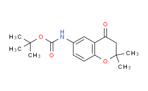 CAS No. 1314406-17-1, tert-Butyl (2,2-dimethyl-4-oxochroman-6-yl)carbamate