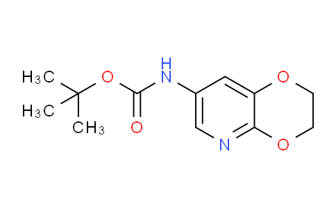 CAS No. 1261365-75-6, tert-Butyl (2,3-dihydro-[1,4]dioxino[2,3-b]pyridin-7-yl)carbamate